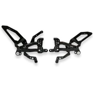 CNC Racing シーエヌシーレーシング RPS アジャスタブル バックステップ カラー：ブラッ...