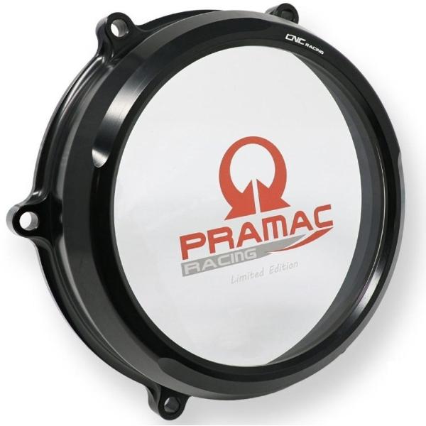 CNC Racing シーエヌシーレーシング 【PRAMAC RACING】クリアクラッチカバー カ...