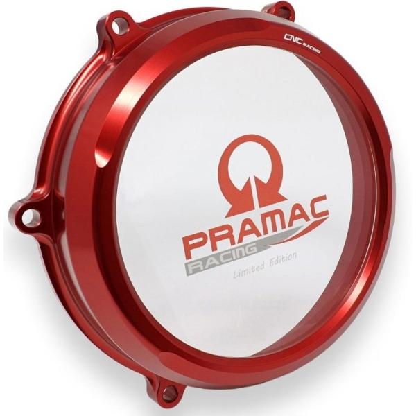 CNC Racing シーエヌシーレーシング 【PRAMAC RACING】クリアクラッチカバー カ...