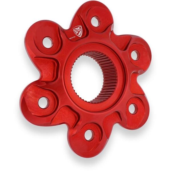 CNC Racing シーエヌシーレーシング スプロケットキャリア カラー：レッド PANIGALE...