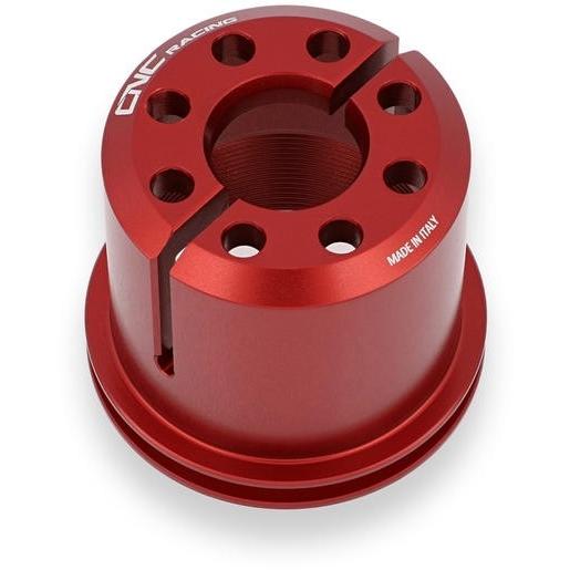 CNC Racing シーエヌシーレーシング ステムナット カラー：レッド PANIGALE V4 ...