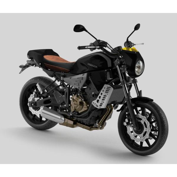 C-RACER シーレーサー ボルトオンキット XSR700 カフェレーサースタイル 未塗装 YAM...