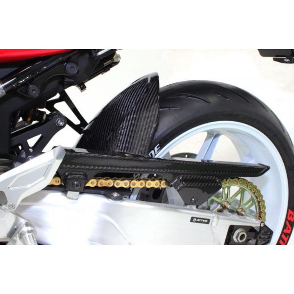 NEXRAY CARBON DRY ネクスレイカーボンドライ リアフェンダー タイプ：スモークブラッ...