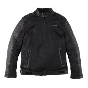 RIDEZ メッシュ レザージャケット M 通気性 メッシュジャケット +レザー ブラウン RIDEZ(ライズ