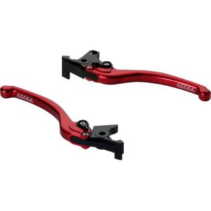 EFFEX エフェックス スムースフィットレバー カラー：レッドアルマイト KAWASAKI カワサ...