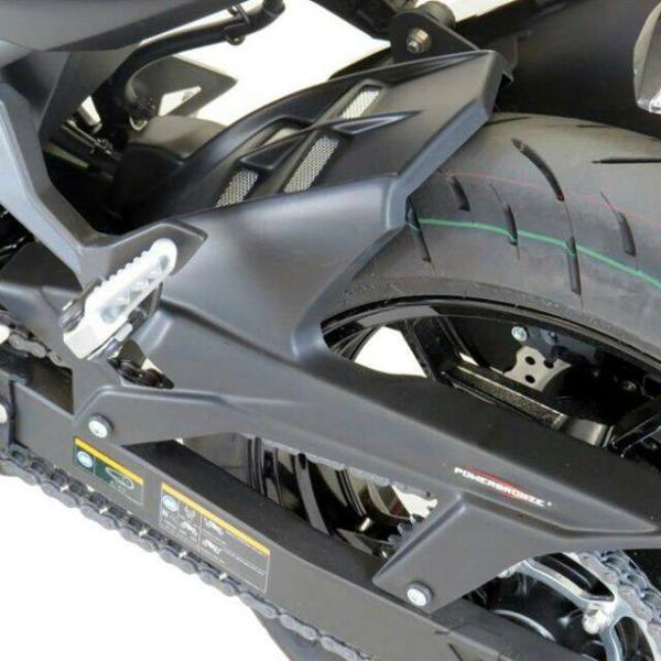 POWERBRONZE インナーフェンダー カラー：カーボン調／シルバーメッシュ Ninja250 ...