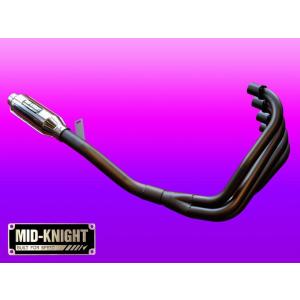 美品送料込みミスティーMID-KNIGHT マフラー フルエキ ゼファーx ミスティ MISTY ゼファー400/χ ミッドナイトモナカマフラー