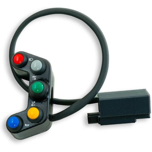 DUCABIKE (DBK) ドゥカバイク (ディービーケー) 8ボタン レーシングスイッチASSY...
