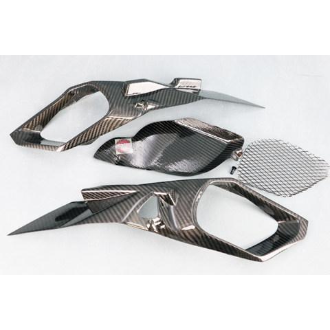 A-TECH エーテック H2R仕様ダクトカバー 素材：綾織ドライカーボン Ninja H2R KA...