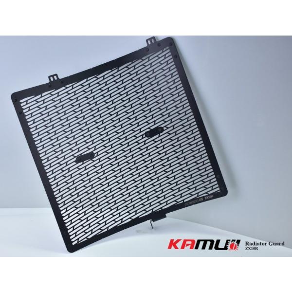 KAMUI カムイ Radiator Guard カラー：Black ZX10R KAWASAKI ...