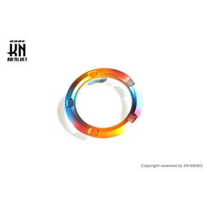 KN企画 ケイエヌキカク ガソリン デコレーションリング カラー：チタンブルー BWS125(ビーウ...