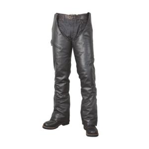 ROUGH＆ROAD ラフ＆ロード サイドジップレザーレッグウォーマー サイズ：ロング(身長165-...