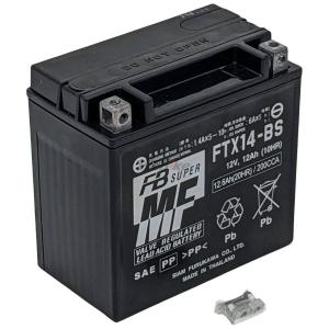 HONDAフュージョン　バッテリー新品 フュージョン（FUSION）MF02 YTX12-BS（YTX12-BS互換）メンテナンス
