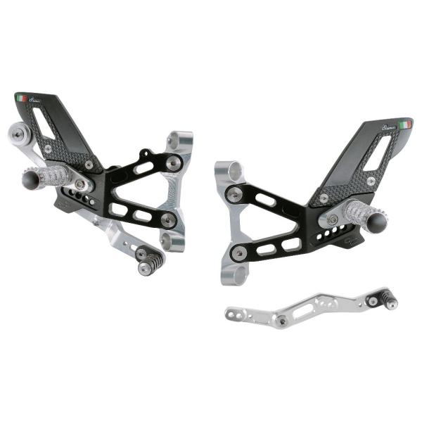 LighTech ライテック アジャスタブル ステップキット ステップバー：固定式 M1000 RR...