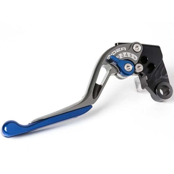 RIDEA リデア スライド延長式アジャストクラッチレバー アジャストカラー：シルバー / レバー本...