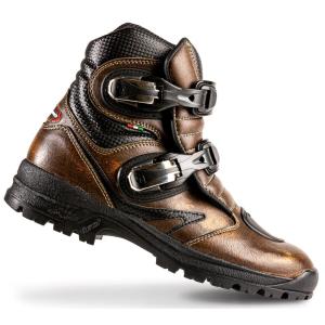 ガエルネ　タフギア　ブラウン　26.5㎝　ライディングシューズ GAERNE（ガエルネ） TOUGH GEAR 40［タフギア40 ヴィンテージブラウン