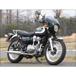 シックデザイン/W400 W650 W800用ミニロケットカウル webike02_23839632