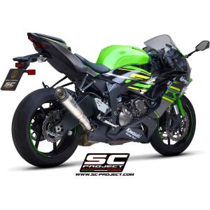 SCプロジェクト KAWASAKI ZX-6R 13-17 GP M2 スリップオン カーボン