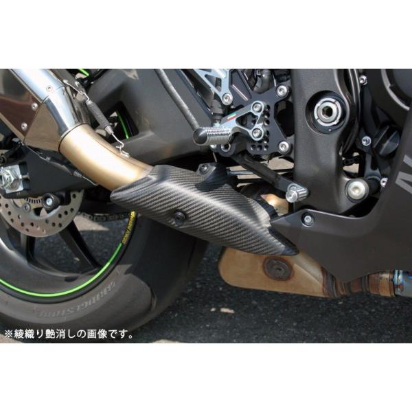 SPEEDRA スピードラ マフラーカバー ドライカーボン タイプ：平織り艶あり ZX-10R KA...