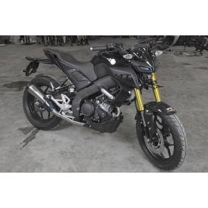 MIVV ミヴ GP BLACK フルエキゾーストマフラー YZF-R125 MT-125 YAMAHA