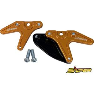 SNIPER スナイパー レーシングスタンドフック スプロケットガード付 タイプA カラー：ゴールド...