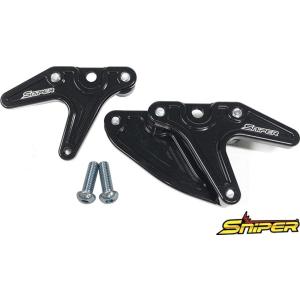 SNIPER スナイパー レーシングスタンドフック スプロケットガード付 タイプA カラー：ブラック...