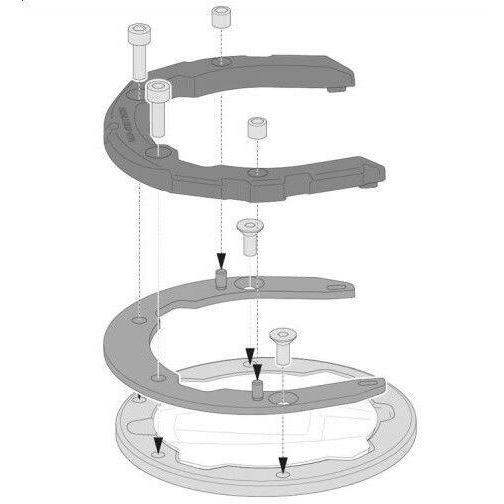 SW-MOTECH SWモテック PROタンクリング Ninja ZX-25R Ninja1000 ...
