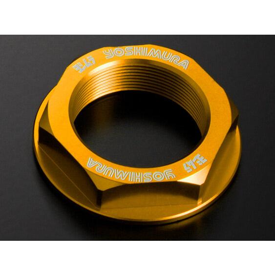 YOSHIMURA ヨシムラ ステアリングステムナット カラー：ゴールド SUZUKI スズキ YA...