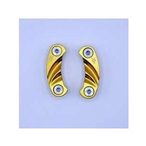 Fakie ファーキー Mirror hole cap [ミラーホールキャップ] カラー：ゴールド ...