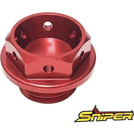 SNIPER スナイパー オイルフィラーキャップ カラー：レッド DUCATI ドゥカティ HOND...