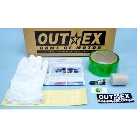 OUTEX アウテックス クリアチューブレスキット  CRF250L 他 TE450 スーパーシェル...