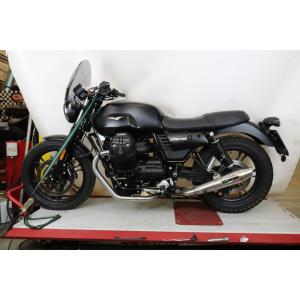 サイレンサー Moto Guzzi v7 IIIのためのミストラルショート