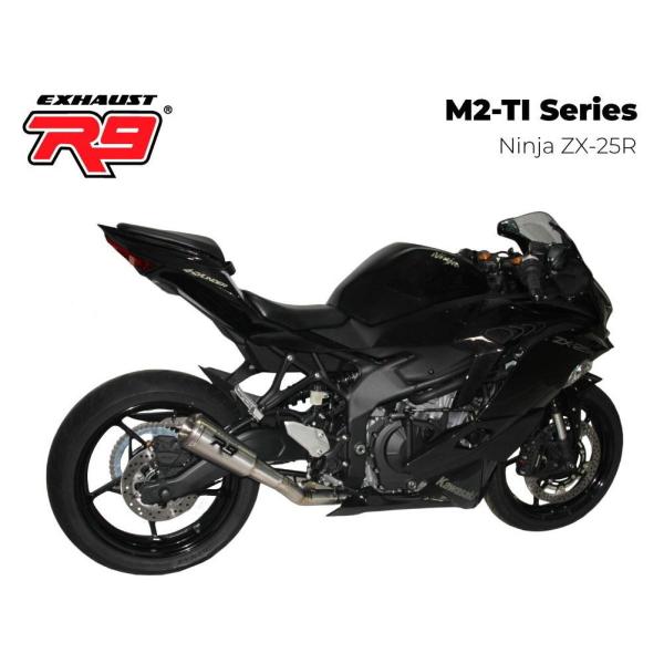 R9 Exhaust アールナインエキゾースト M2-Ti チタン製フルエキゾーストマフラー ZX-...