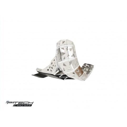 P-TECH ピーテック スキッド+チャンバー+リンクガード KTM HUSQVARNA ハスクバー...