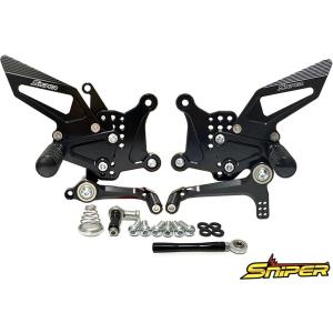 SNIPER スナイパー バックステップ カラー：ブラック ZX-4RR ZX-4R SE ZX-2...