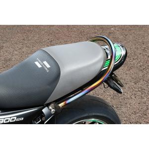 チタンカスタムグラブバーミラーフィニッシュ Z900R/CAFE STRIKER STRIKER（ストライカー） ワークス オリジナルパーツ チタンカスタム