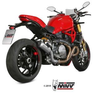 MIVV ミヴ X-M5 スリップオンマフラー 仕様：チタン MONSTER 937 ＋