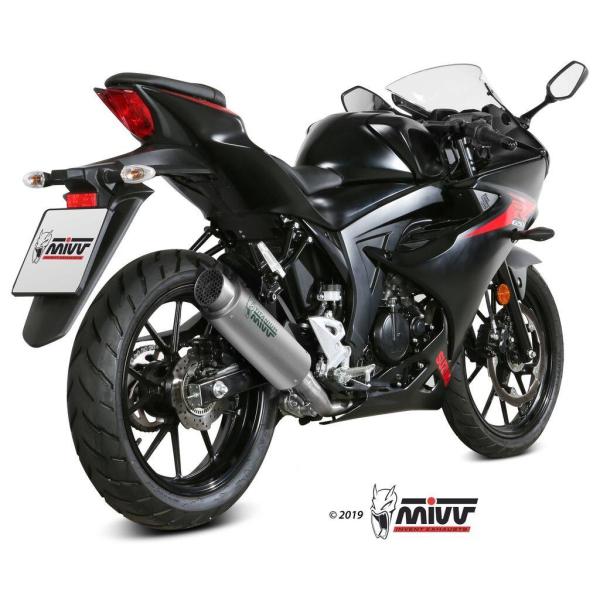 MIVV ミヴ GPpro フルエキゾーストマフラー GSX-R 125 GSX-S SUZUKI ...