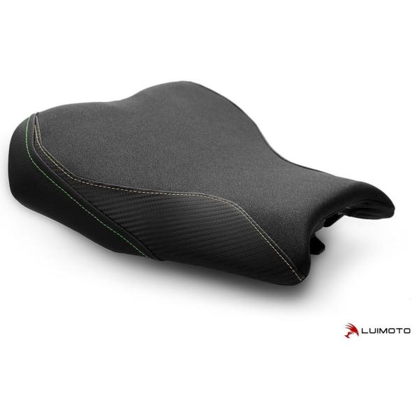 LUIMOTO ルイモト フロントシートカバー タイプ：TEC-GRIP／CF ブラック／ゴールド ...