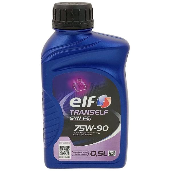 elf エルフオイル TRANSELF SYN FE 75W90 ギアオイル 【0.5L】 ミッショ...