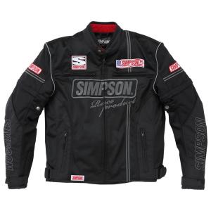 SIMPSON シンプソン メッシュ ライダースジャケット サイズ：M 