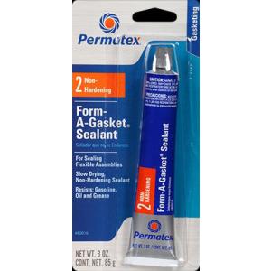 Permatex Permatex:パーマテックス 溶剤系遅乾半硬化型ガスケット フォーム-A-ガスケットNo.2シーラント 内容量：85g｜webike02