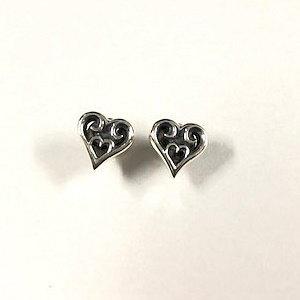 部品屋K&amp;W 【Bill Wall Leather(ビルウォールレザー)】ハート ピアス 装飾品・ア...