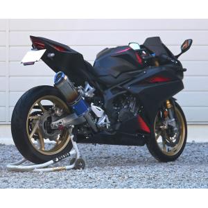 WR'S 2022 -YZF-R25/MT-25用 マフラー A-TECH（エーテック） フルアジャスタブル ドライカーボンミラーセット