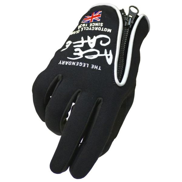 ACE CAFE LONDON エースカフェロンドン ZIP MESH GLOVE [ジップメッシュ...