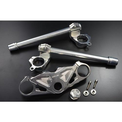 AGRAS アグラス トップブリッジ＆ハンドルセット アルマイトカラー：チタン ZX-25R ZX-...