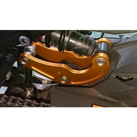 K&amp;T ケイアンドティー リアサスリンクプレート 忍者 ZX-25R KAWASAKI カワサキ 車...