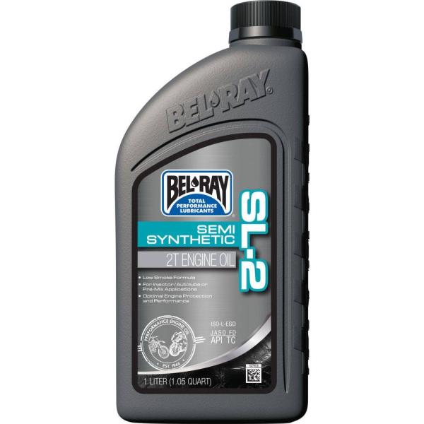 BEL-RAY ベルレイ SL-2 SEMI-SYNTHETIC 2T Engine Oil (SL...