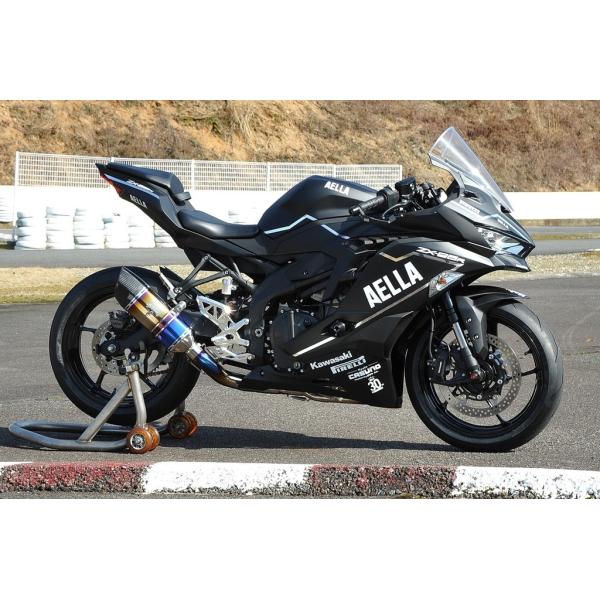 AELLA アエラ 【AELLA×r’s gear】リアルスペックマフラー サイレンサーカラー：チタ...