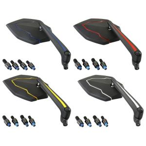新品ZZR1400 ZX-14 バックミラー ミラー 純正タイプ ZXT40C 06- 左右
